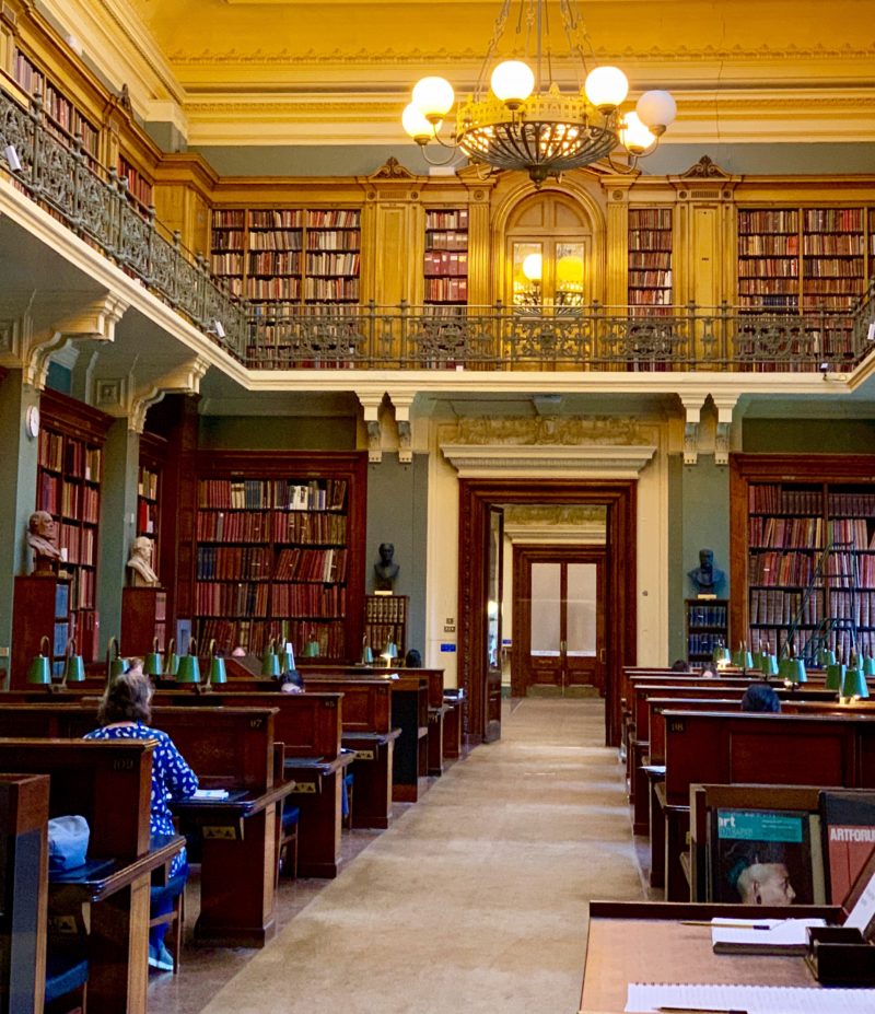 Quiet London: The National Art Library at The V&A Museum - Changing Pages